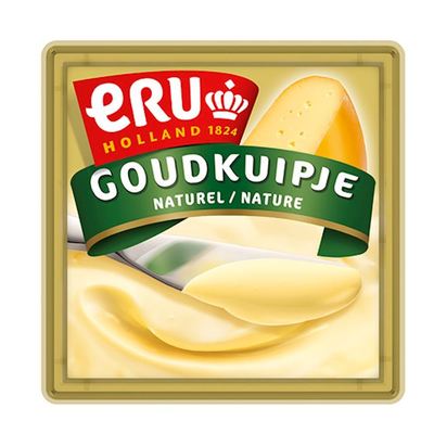 ERU Goudkuipje naturel smeerkaas 100 gram