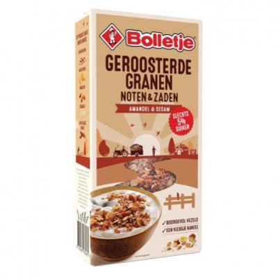Bolletje Geroosterde granen amandel sesam