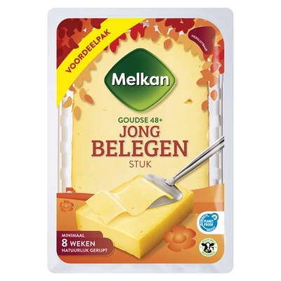 Huismerk stuk kaas jong belegen 48+