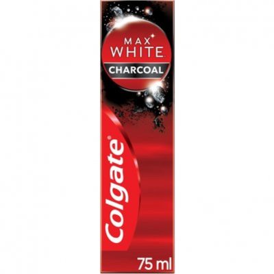 Colgate Max white tandpasta charcoal