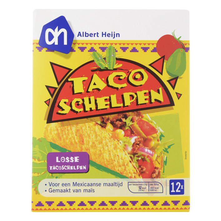 Huismerk Taco schelpen