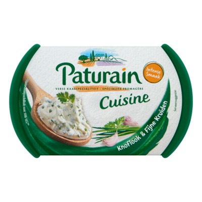 Paturain Verse Kaasspecialiteit Cuisine Knoflook & Fijne Kruiden