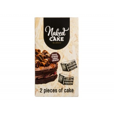 Naked cake Brownie salted caramel