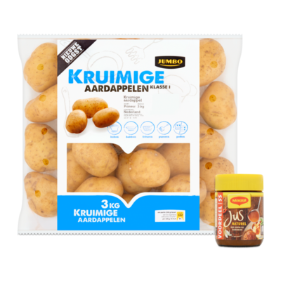 Kruimige Aardappelen met Jus