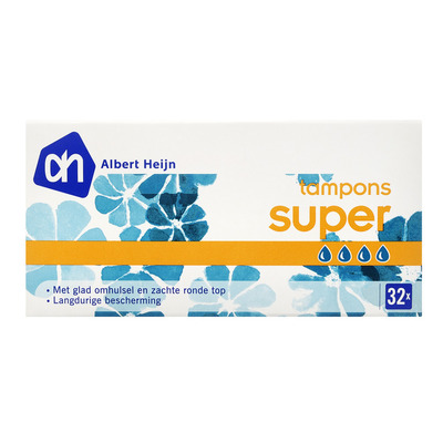 Huismerk Tampons super