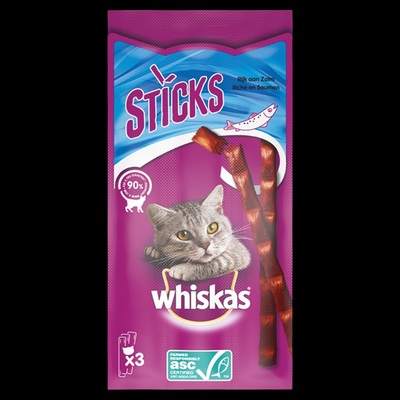Whiskas sticks zalm