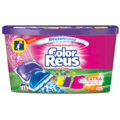 Color Reus Vloeibaar wasmiddel duo caps