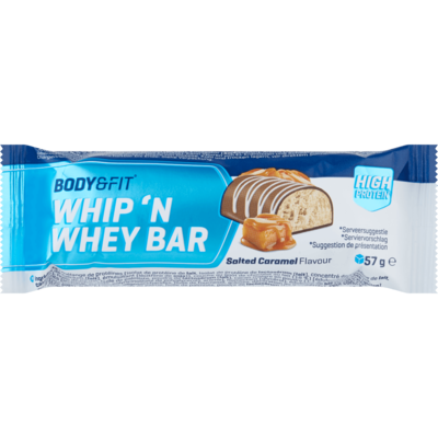 Body&Fit Whip n whey bars caramel