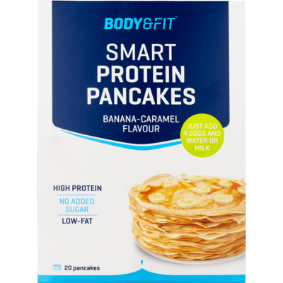 Body&Fit Smart protein pancakemix banaan/caramel