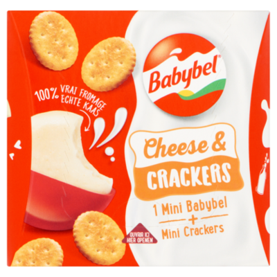 Mini Babybel Snackpack Kaas & Crackers