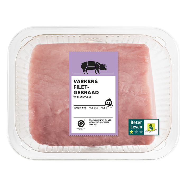 Huismerk Varkensfilet gebraad