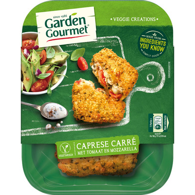 Garden Gourmet Vegetarische caprese carré