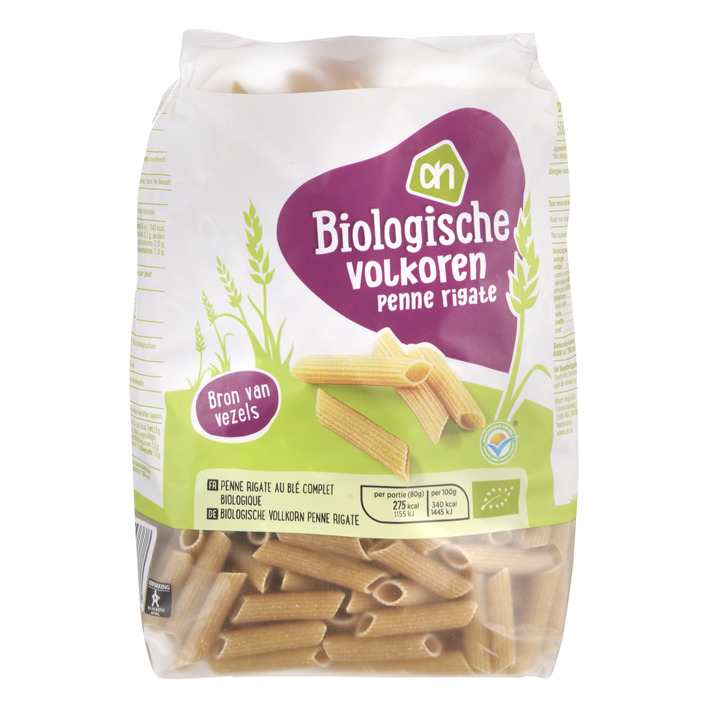 Huismerk Biologisch Volkoren penne rigate