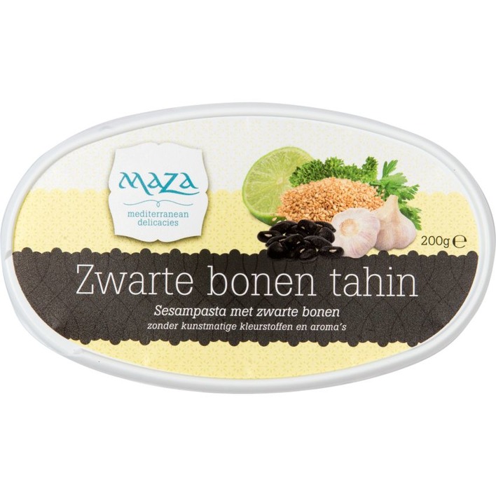 Maza Zwarte bonen tahin