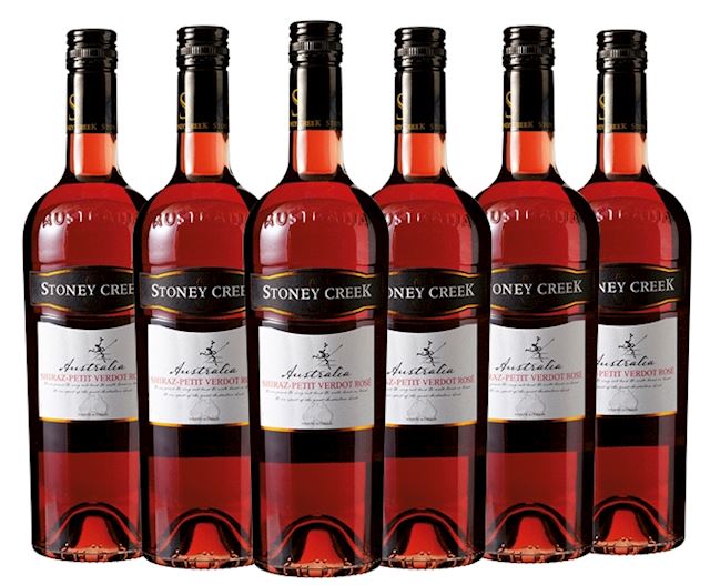 Stoney Creek Shiraz Petit Verdo rosé 6x 75 cl.