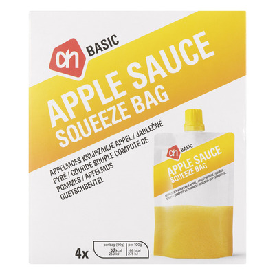 Budget Huismerk Appelmoes in knijpzak