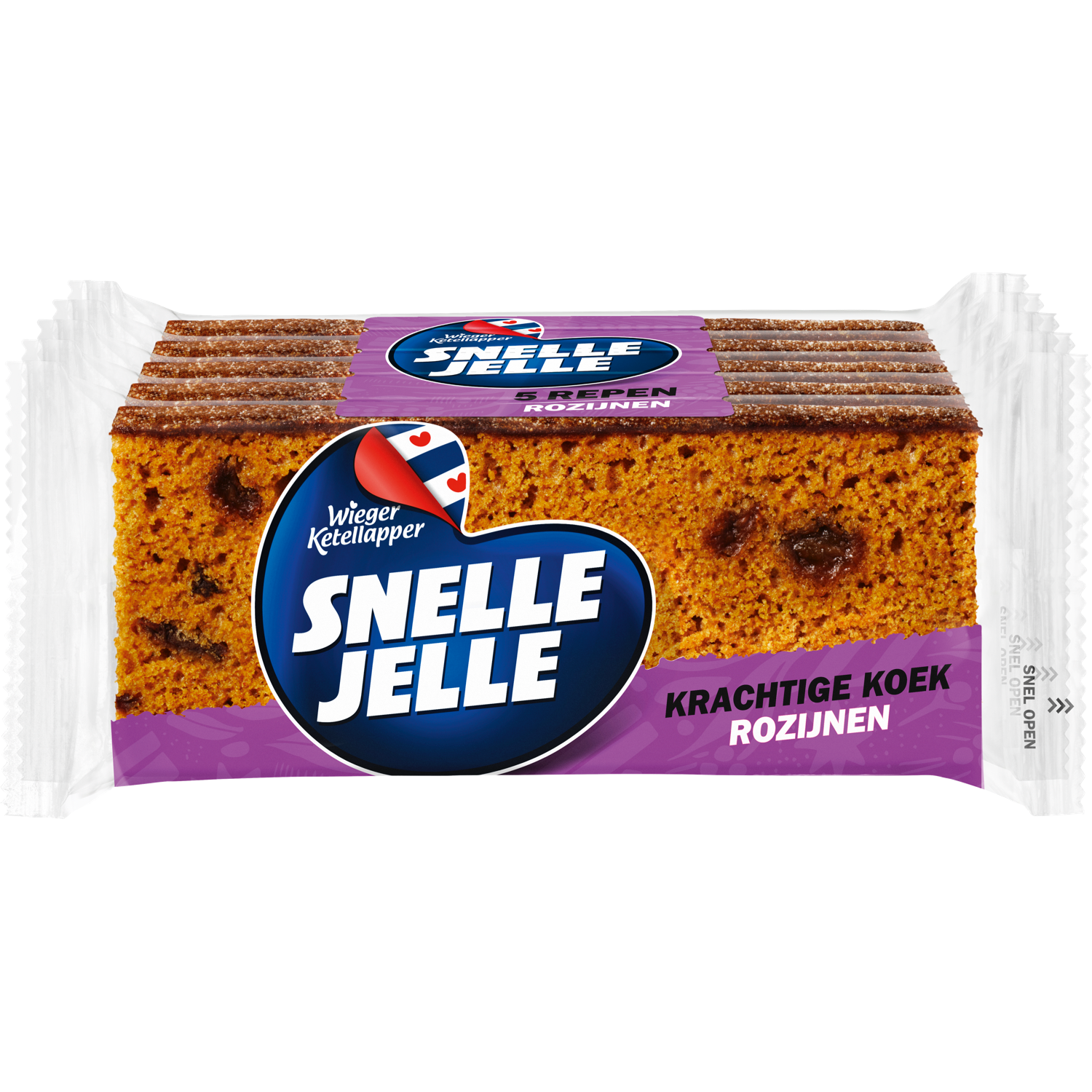 Wieger Ketellapper Snelle Jelle kruidkoek rozijnen