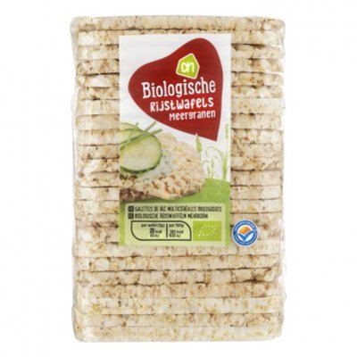 AH Biologisch Rijstwafels meergranen