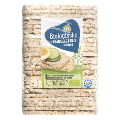 Huismerk Biologisch Rijstwafels quinoa