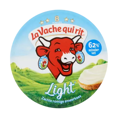 La Vache qui rit Zachte Romige Smeerkaas Light 8 Puntjes