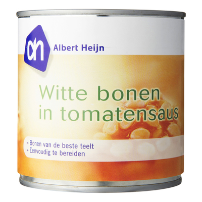 Huismerk Witte bonen in tomatensaus