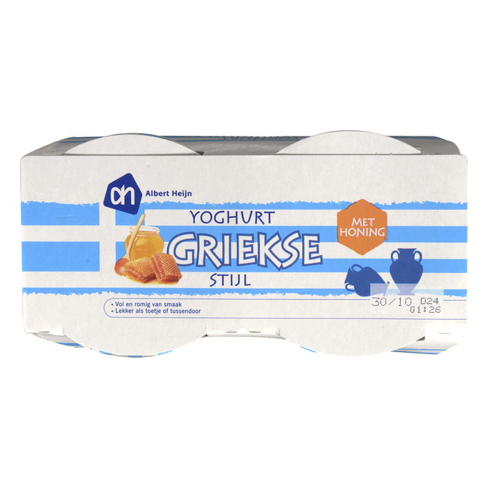 Huismerk Yoghurt Griekse stijl met honing