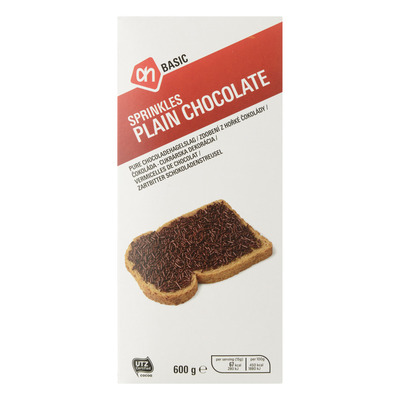 Budget Huismerk Hagelslag pure chocolade