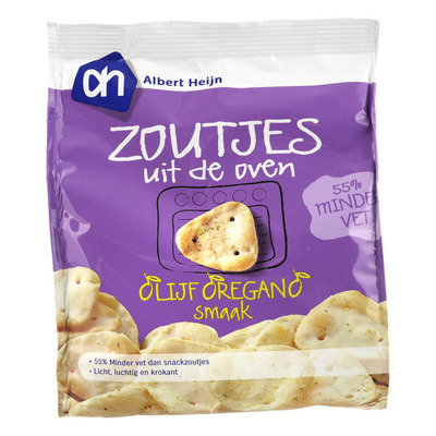 Huismerk Zoutjes uit de oven olijf-oregano