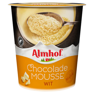 Almhof Chocolademousse Wit