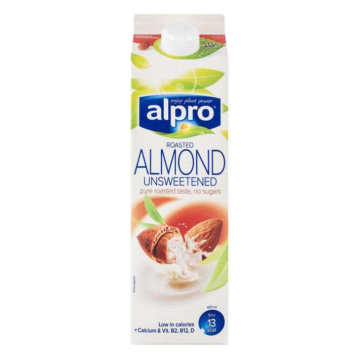 Alpro Amandeldrink ongezoet geroosterd fresh