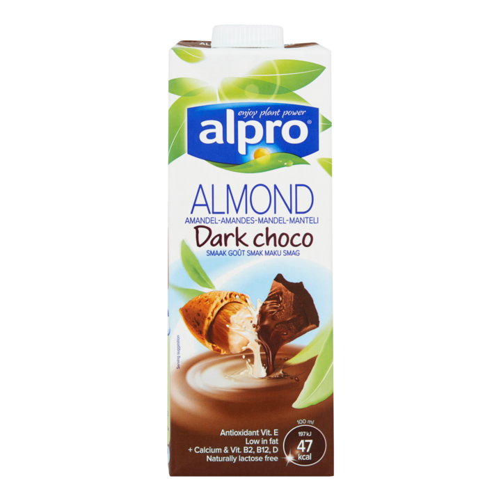 Alpro Amandeldrink Dark Choco Houdbaar