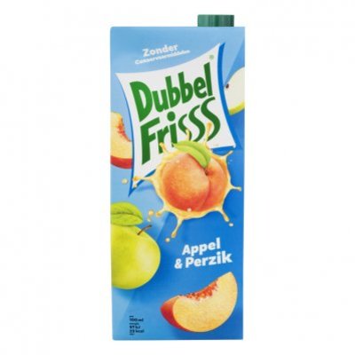 DubbelFrisss Bubbelfris appel perzik