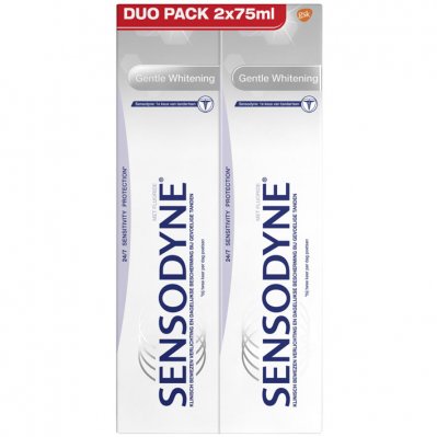 Sensodyne Gentle whitening duo gevoelig tandpasta
