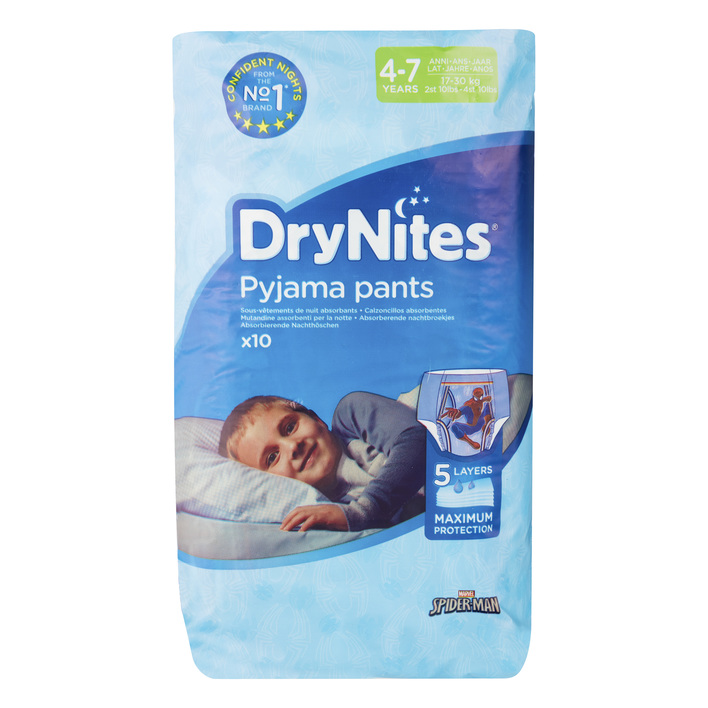 Huggies DryNites luierbroekjes jongen 4-7 jaar