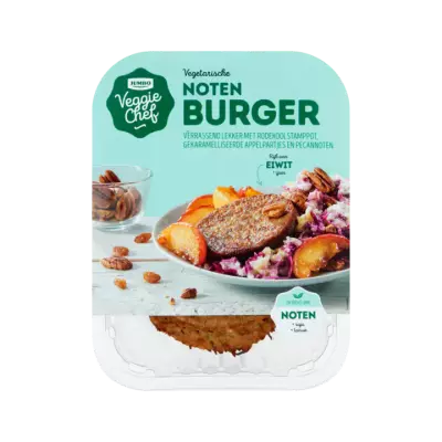 Huismerk Veggie Chef Vegetarische Noten Burger