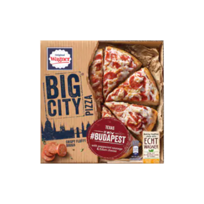 Wagner Original Big Pizza Texas Pepperoni-Salami
