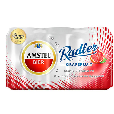 Amstel pils
alcoholvrij grapefruit