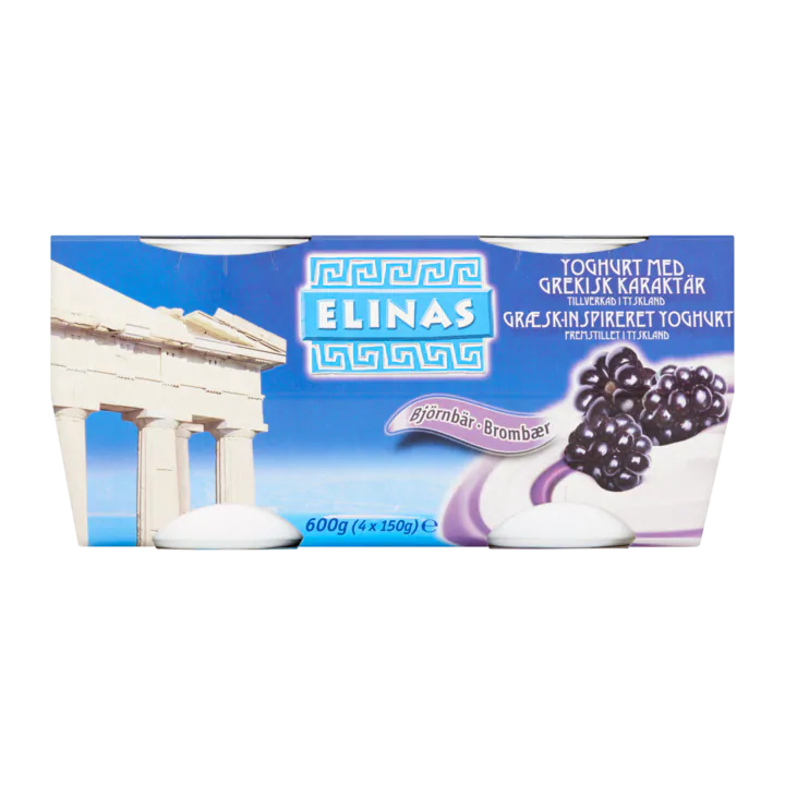Elinas Yoghurt Griekse Stijl Bramen