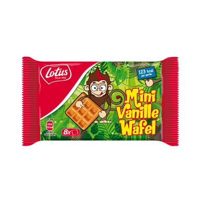 Lotus Mini vanille wafels