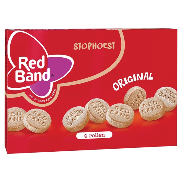 Red Band stophoest 4 pack
