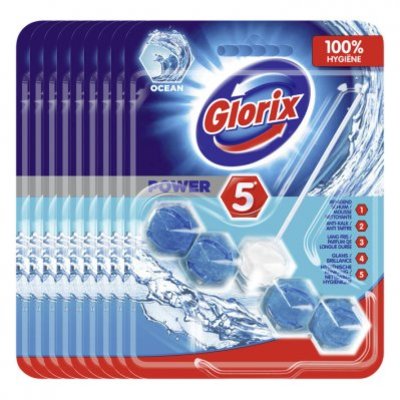 Glorix Power ocean wc blok 9 stuks