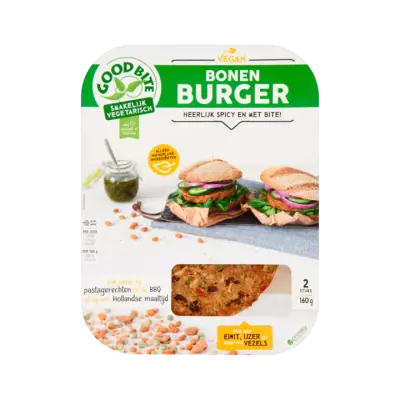 GoodBite Vegan Bonenburger 2 Stuks