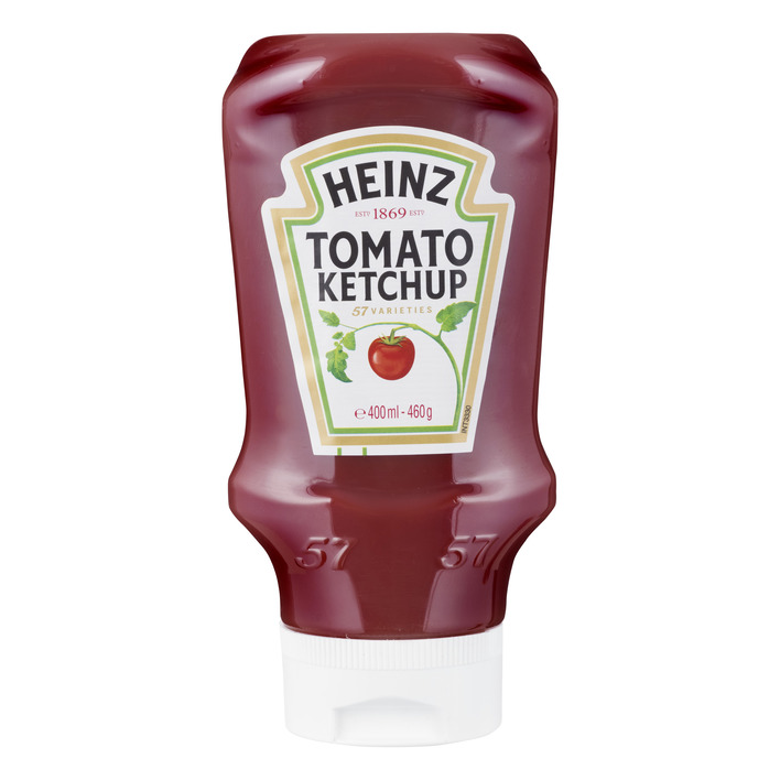 Heinz Tomato ketchup topdown