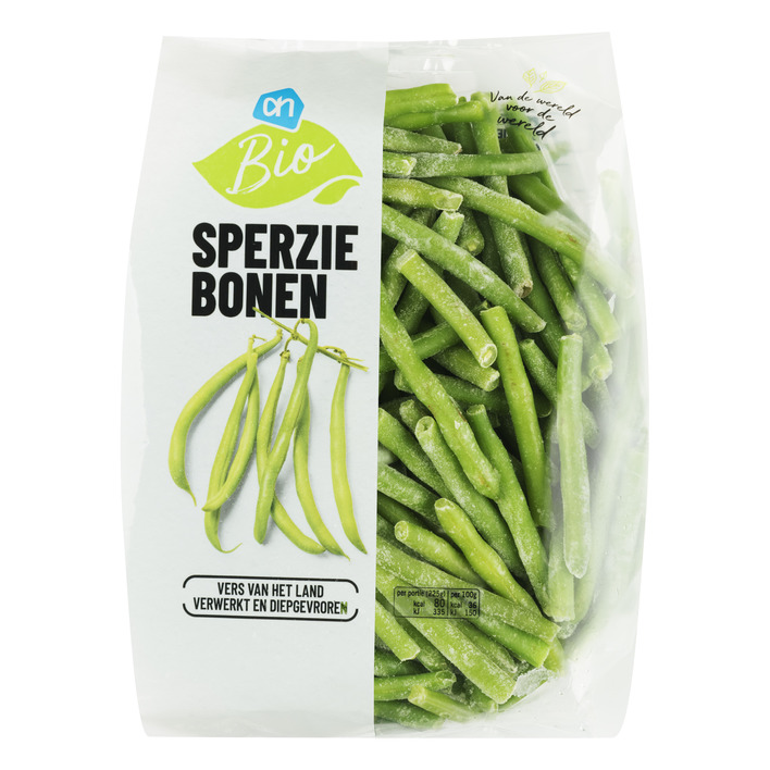 Huismerk Biologisch Sperziebonen