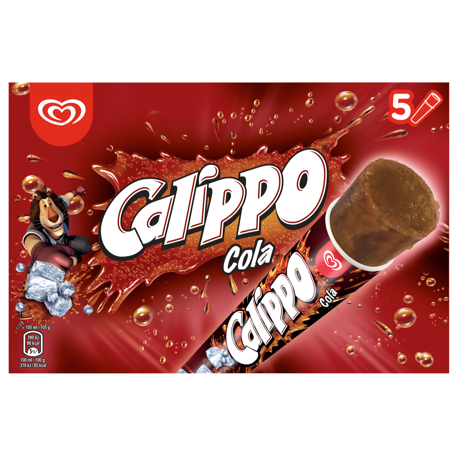 Ola Calippo cola 5 stuks