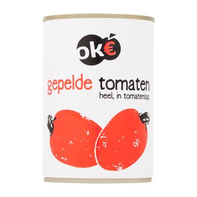 Budget Huismerk Tomaten Heel Gepeld In Sap