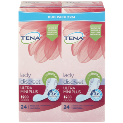Tena Lady Discreet Ultra Mini Plus duopack