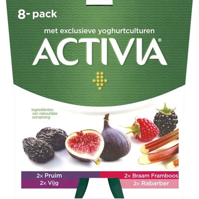 Activia 8-pack Fruit assorti