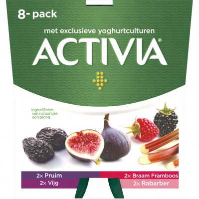 Activia 8-pack Fruit assorti