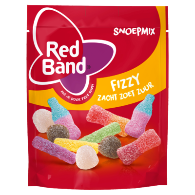 Red Band Snoepmix Fizzy 265 g